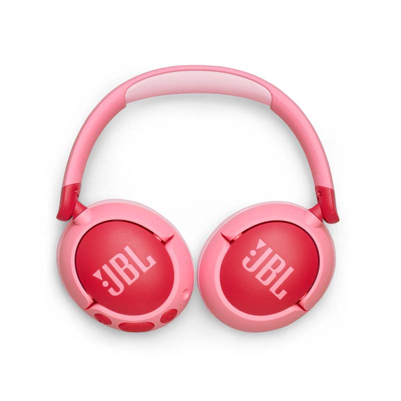 JBL Junior 470NC Wireless Over-Ear Noise Cancelling Headphones For Kids - Pink - Pink