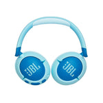 JBL Junior 470NC Wireless Over-Ear Noise Cancelling Headphones For Kids - Blue - Blue