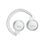 JBL Live 670NC Wireless Bluetooth On-Ear Noise Cancelling Headphones - White - White