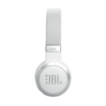 JBL Live 670NC Wireless Bluetooth On-Ear Noise Cancelling Headphones - White - White