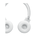JBL Live 670NC Wireless Bluetooth On-Ear Noise Cancelling Headphones - White - White