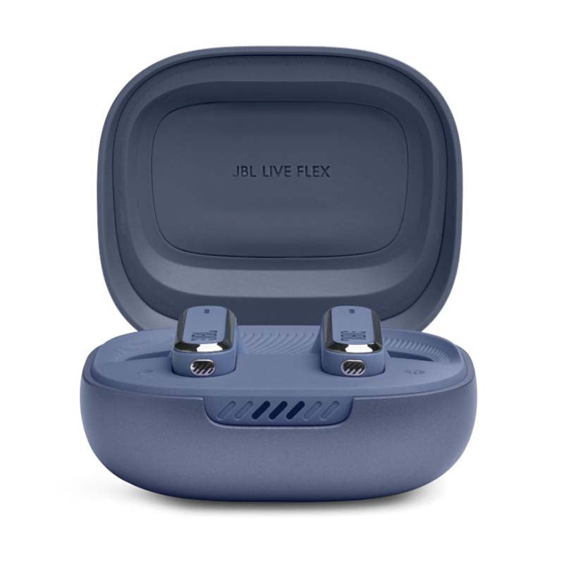 JBL Live Flex True Wireless Noise Cancelling Earbuds - Blue - Blue
