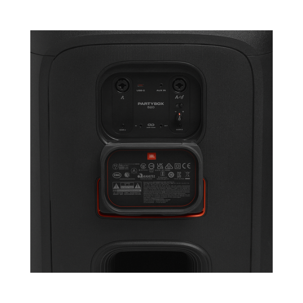 JBL Partybox 520 Portable Speaker - Black - Black