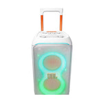 JBL Partybox Stage 320 Portable Party Speaker with Wheels - White - White