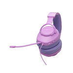 JBL Quantum 100M2 Wired Over-Ear Gaming Headset with Detachable Mic - Purple - Purple