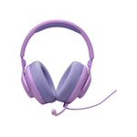 JBL Quantum 100M2 Wired Over-Ear Gaming Headset with Detachable Mic - Purple - Purple