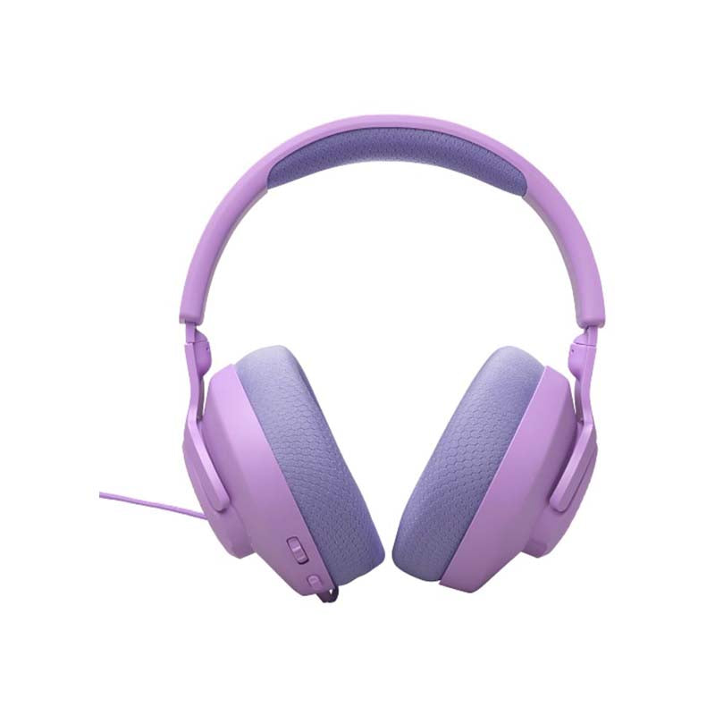 JBL Quantum 100M2 Wired Over-Ear Gaming Headset with Detachable Mic - Purple - Purple