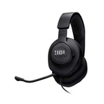 JBL Quantum 100M2 Wired Over-Ear Gaming Headset with Detachable Mic - Black - Black