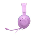JBL Quantum 100M2 Wired Over-Ear Gaming Headset with Detachable Mic - Purple - Purple