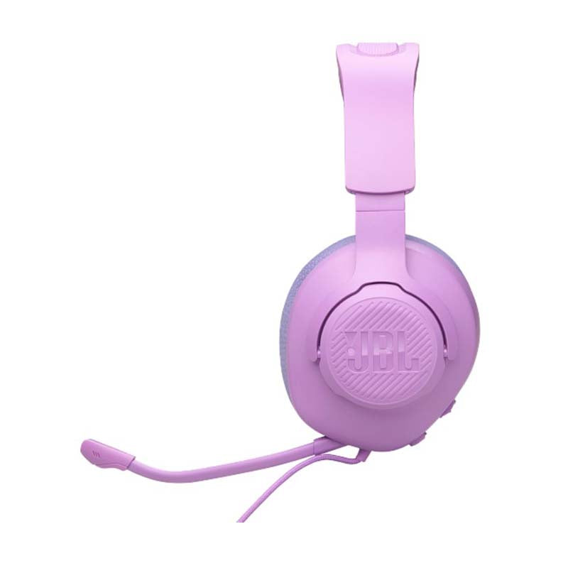 JBL Quantum 100M2 Wired Over-Ear Gaming Headset with Detachable Mic - Purple - Purple