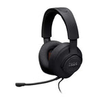 JBL Quantum 100M2 Wired Over-Ear Gaming Headset with Detachable Mic - Black - Black