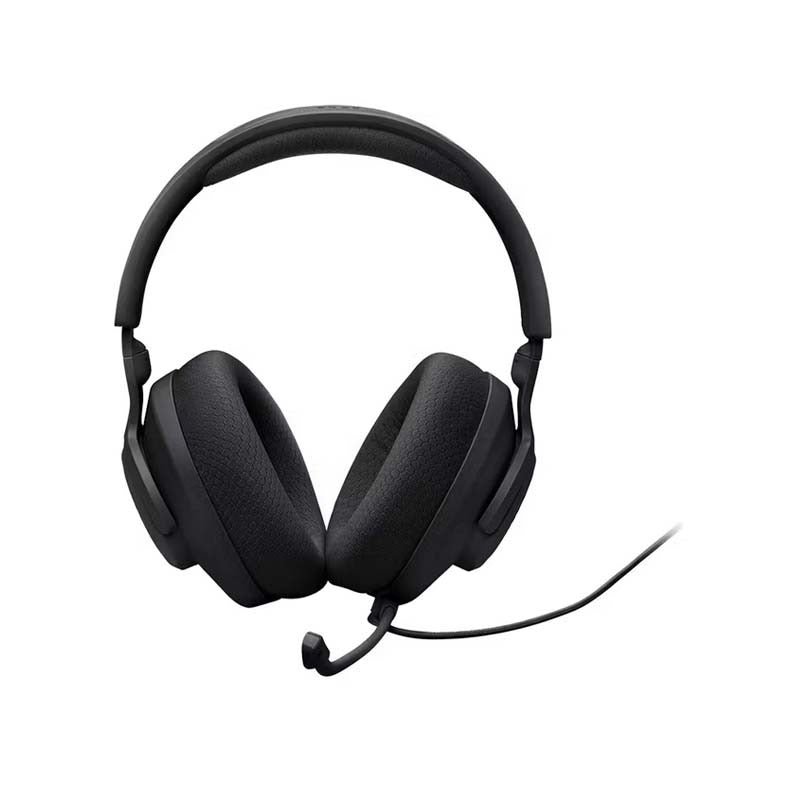 JBL Quantum 100M2 Wired Over-Ear Gaming Headset with Detachable Mic - Black - Black