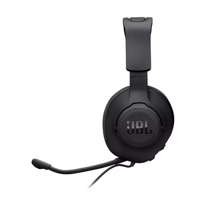JBL Quantum 100M2 Wired Over-Ear Gaming Headset with Detachable Mic - Black - Black