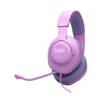 JBL Quantum 100M2 Wired Over-Ear Gaming Headset with Detachable Mic - Purple - Purple
