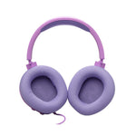 JBL Quantum 100M2 Wired Over-Ear Gaming Headset with Detachable Mic - Purple - Purple