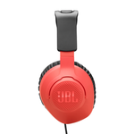 JBL Quantum 100N Wired Gaming Over Ear Headphones - Black - Black