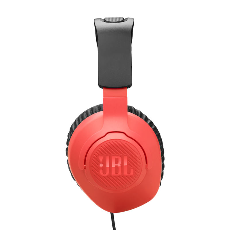 JBL Quantum 100N Wired Gaming Over Ear Headphones - Black - Black