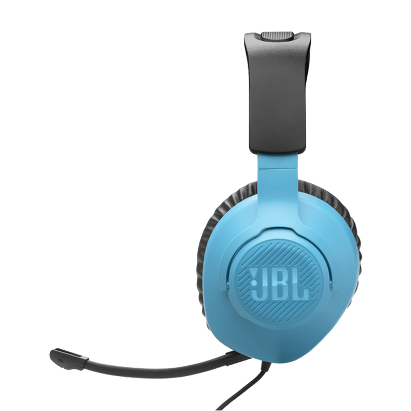 JBL Quantum 100N Wired Gaming Over Ear Headphones - Black - Black