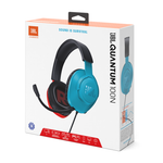 JBL Quantum 100N Wired Gaming Over Ear Headphones - Black - Black