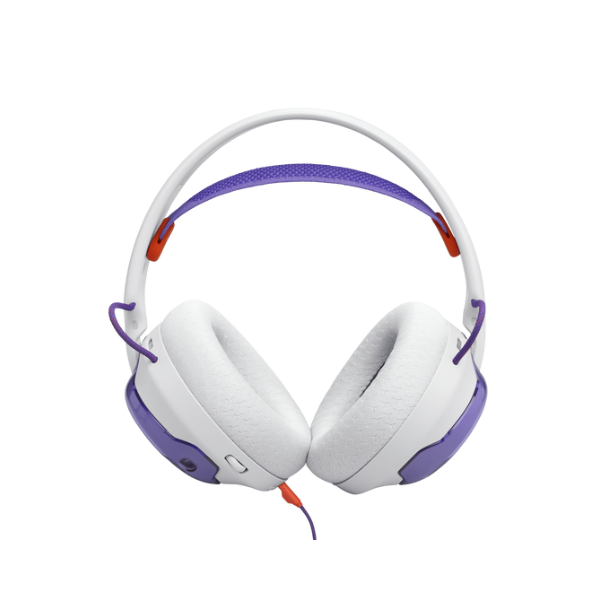 JBL Quantum 250 Wired Gaming Over Ear Headphone - White - White