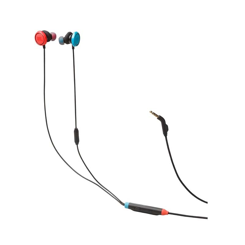 JBL Quantum 50N Wired In-Ear Gaming Earbuds With Volume Slider and Mic Mute - Black