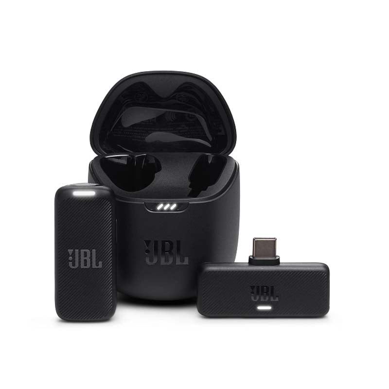 JBL Quantum Stream Wireless Microphone (USB Type C) - Black - Black