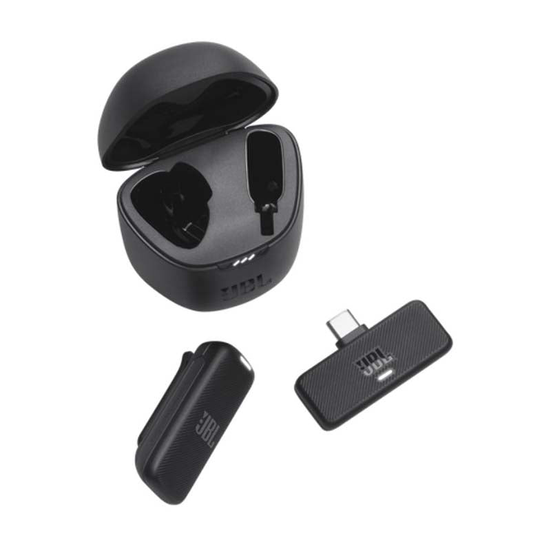 JBL Quantum Stream Wireless Microphone (USB Type C) - Black - Black