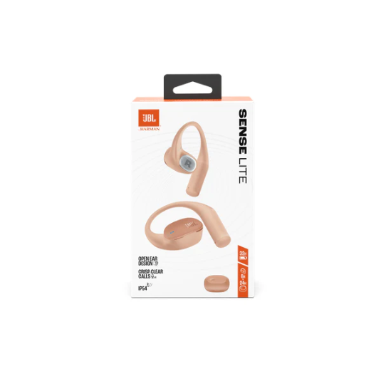 JBL Sense Lite TWS Open Ear Headphone - Beige - Beige