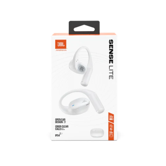 JBL Sense Lite TWS Open Ear Headphone - White - White