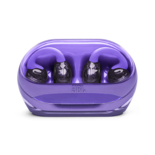 JBL Soundgear Clip TWS Open Ear Headphone - Purple - Purple