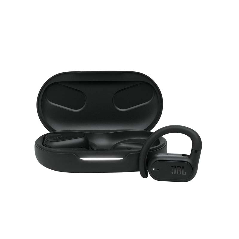 JBL Soundgear Sense True Wireless Open Ear Earbuds - Black - Black