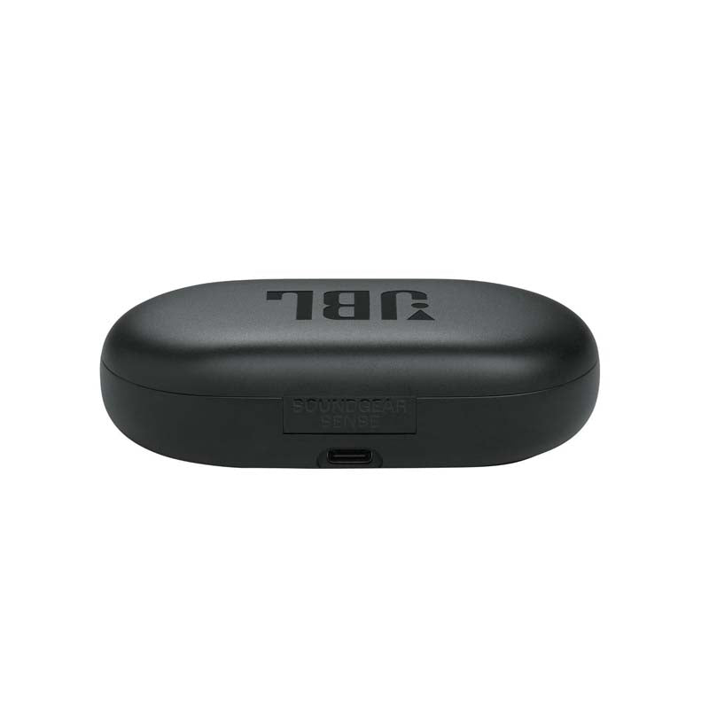 JBL Soundgear Sense True Wireless Open Ear Earbuds - Black - Black