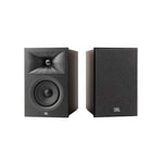 JBL Stage 240B Pair of Bookshelf Speakers - Black - Black