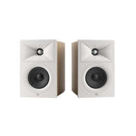 JBL Stage 240B Pair of Bookshelf Speakers - White - White