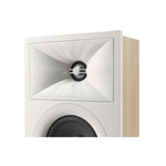 JBL Stage 240B Pair of Bookshelf Speakers - White - White