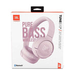 JBL T510BT On-Ear Wireless Bluetooth Headphones - Rose - Pink
