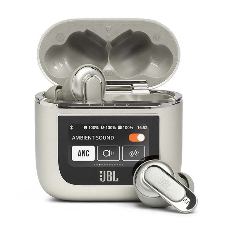 JBL Tour Pro 2 True Wireless In-Ear Noise Cancelling Headphones - Champagne