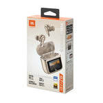 JBL Tour Pro 3 Adaptive Noise Cancelling True Wireless In-Ear Earbuds - Latte - Brown