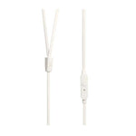 JBL Tune 110 In Ear Earbuds With Mic - White - White