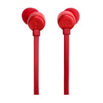 JBL Tune 310C USB Type C In-Ear Earbuds - Red - Red