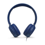 JBL Tune 500 Wired On Ear Headphones With Mic - Blue - Blue