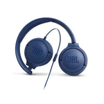 JBL Tune 500 Wired On Ear Headphones With Mic - Blue - Blue