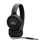 JBL Tune 520C Hi-Res Wired On Ear Headphones - Black - Black