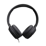 JBL Tune 520C Hi-Res Wired On Ear Headphones - Black - Black