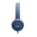 JBL Tune 520C Hi-Res Wired On Ear Headphones - Blue - Blue