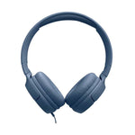 JBL Tune 520C Hi-Res Wired On Ear Headphones - Blue - Blue