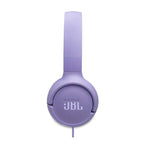 JBL Tune 520C Hi-Res Wired On Ear Headphones - Purple - Purple