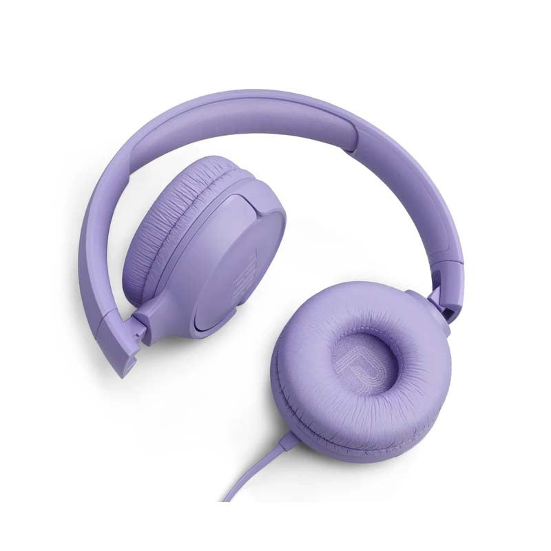 JBL Tune 520C Hi-Res Wired On Ear Headphones - Purple - Purple