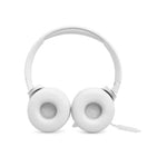 JBL Tune 520C Hi-Res Wired On Ear Headphones - White - White
