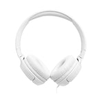 JBL Tune 520C Hi-Res Wired On Ear Headphones - White - White